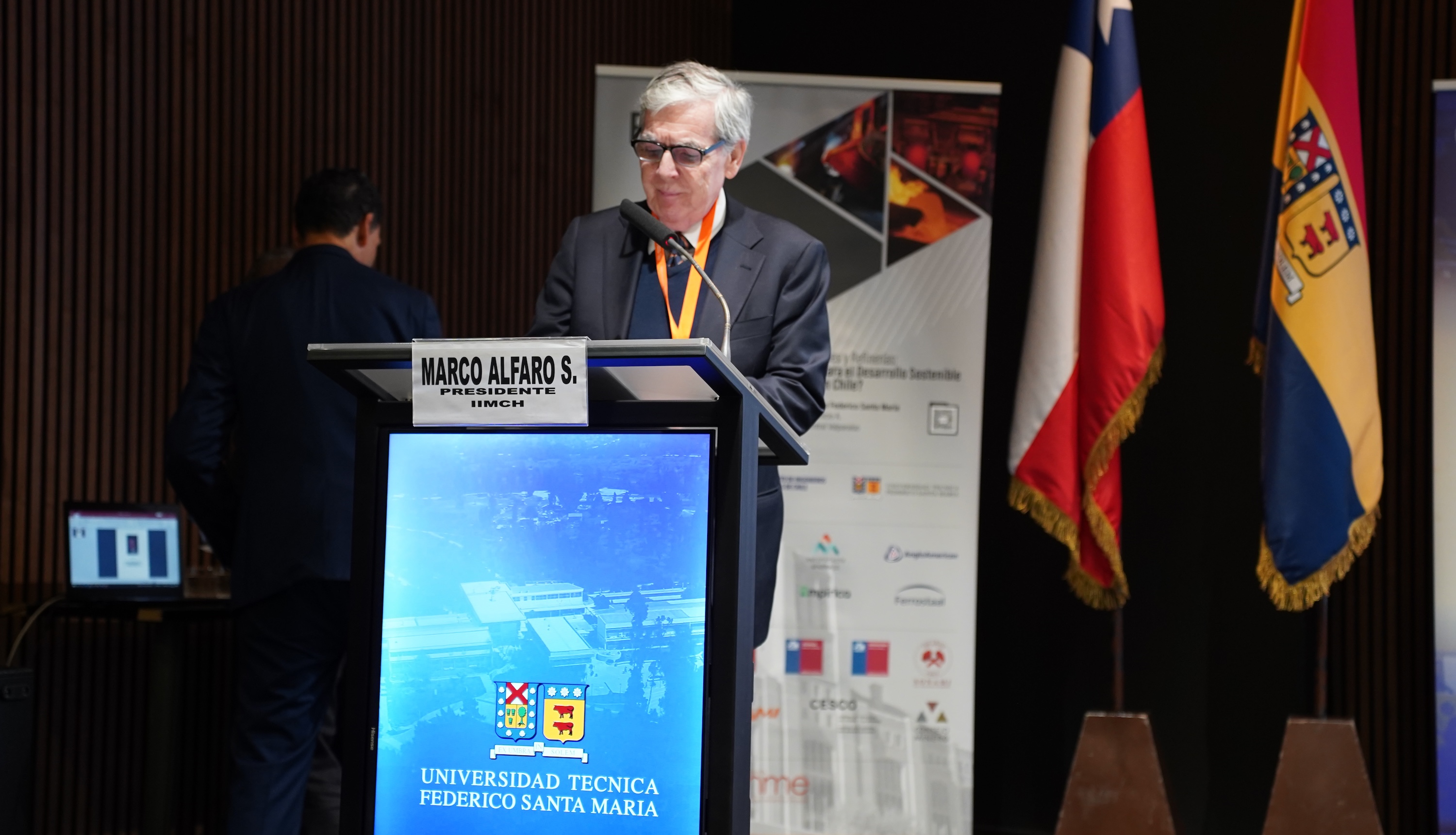 Marco Alfaro, presidente del IIMCh